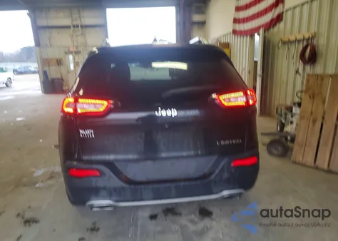 2015 Jeep Cherokee Limited из США, поврежденный, VIN 1C4PJLDS0FW637078